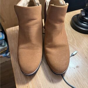 Dr. Scholl's Tan Ankle Booties